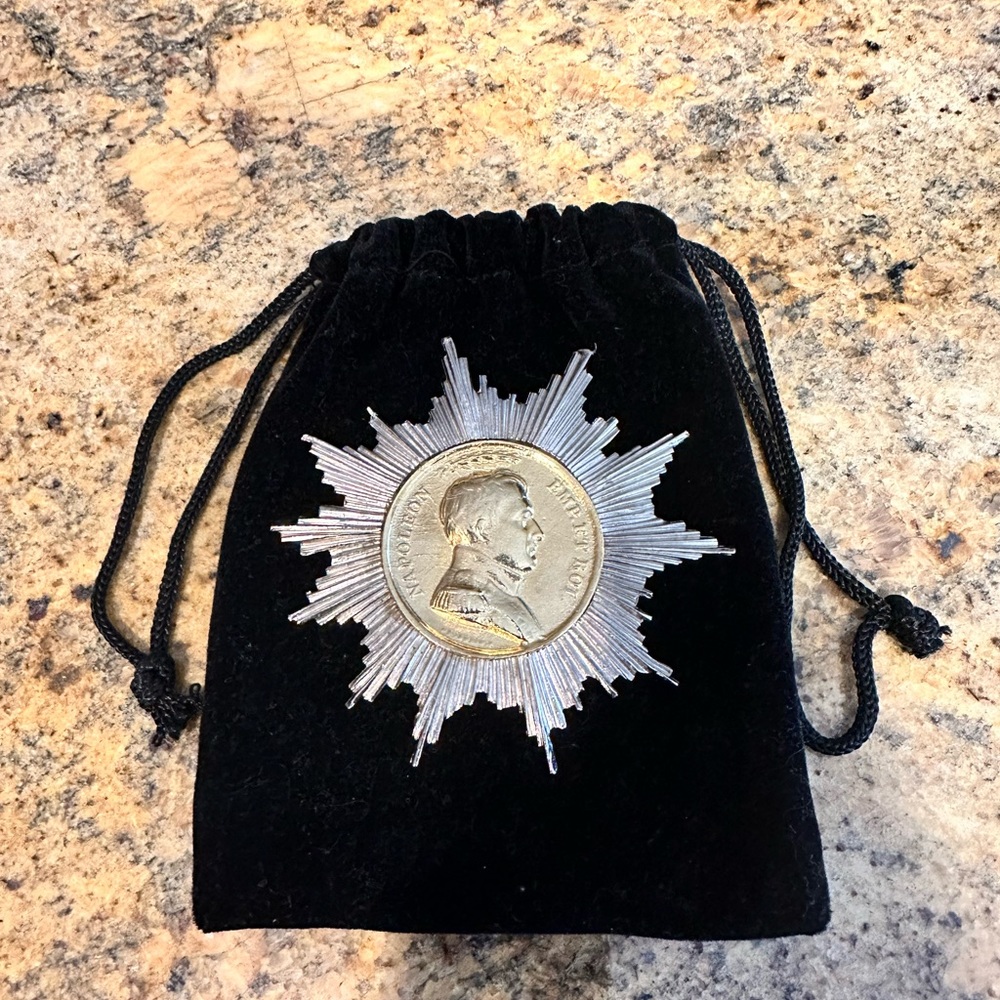 Marla Buck Vintage Coin Brooch